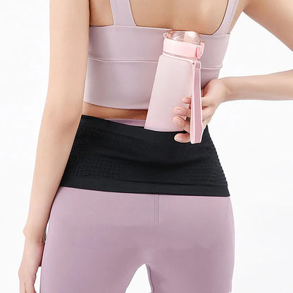 Seamless Running Waist Bag – Lightweight Invisible Gym & Cycling Phone Belt Pouch