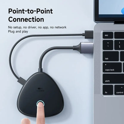 Hagibis 4K HDMI Wireless Transmitter and Receiver Kit – HDMI Extender for Monitor, Projector, HDTV, PC, Camera, Xbox Live