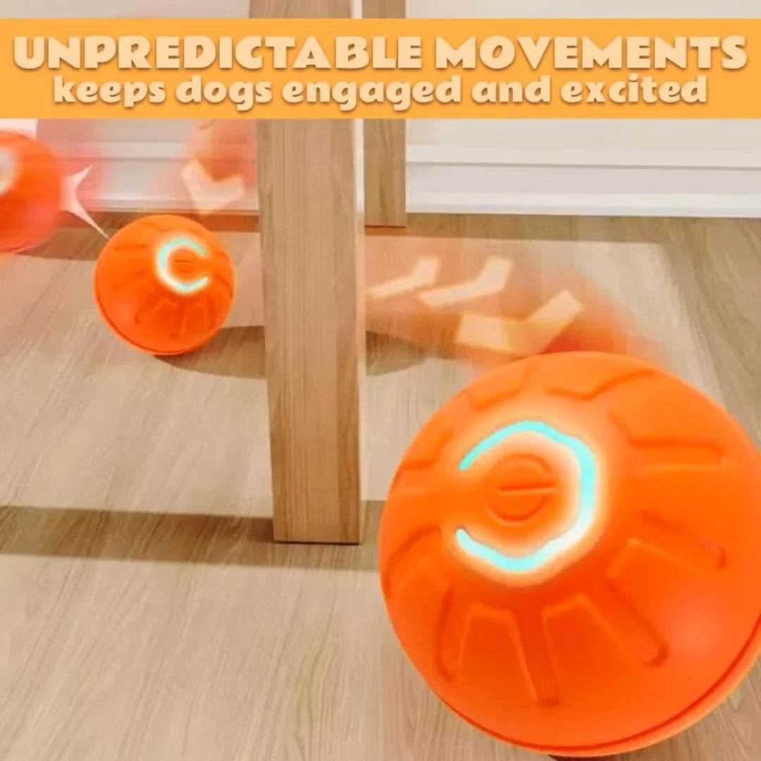 Smart Gravity Electric Bouncing Pet Ball Toy for Dogs and Cats – Interactive Automatic Rolling Amusement Toy for Pets