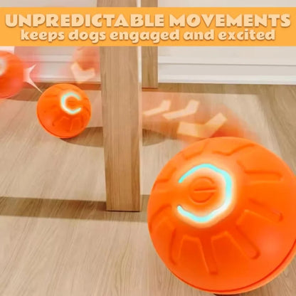 Smart Gravity Electric Bouncing Pet Ball Toy for Dogs and Cats – Interactive Automatic Rolling Amusement Toy for Pets