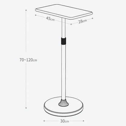 Adjustable Portable Laptop Stand – Ergonomic Notebook Holder for MacBook & Laptops, Foldable Vertical Office Desk Computer Riser