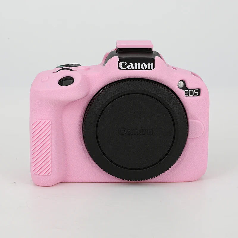 Textured Silicone Camera Case Cover for Canon EOS R50 — Protective Skin for Canon R50