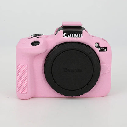 Textured Silicone Camera Case Cover for Canon EOS R50 — Protective Skin for Canon R50