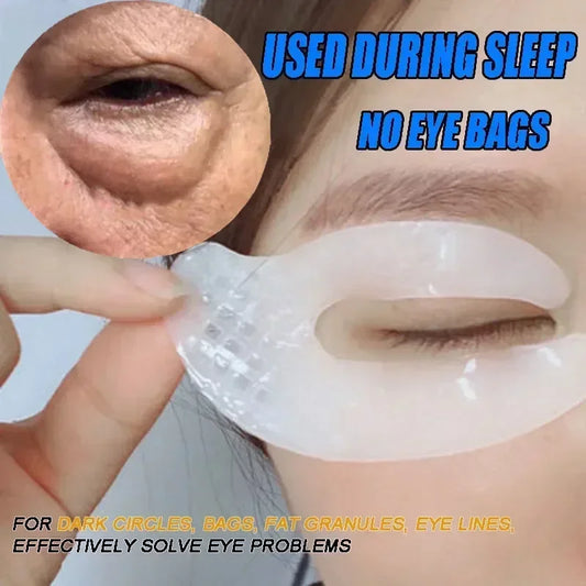 Collagen Eye Mask – Wrinkle Removal, Firming & Moisturizing Patches with Hyaluronic Acid for Smooth Eye Skin