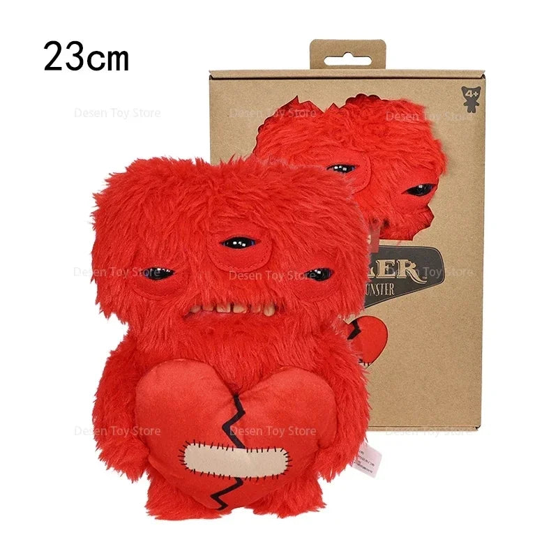 2025 Fuggler Plush Toy – Funny Ugly Monster Love Series, Wide-Eyed Alien Collectible for Kids