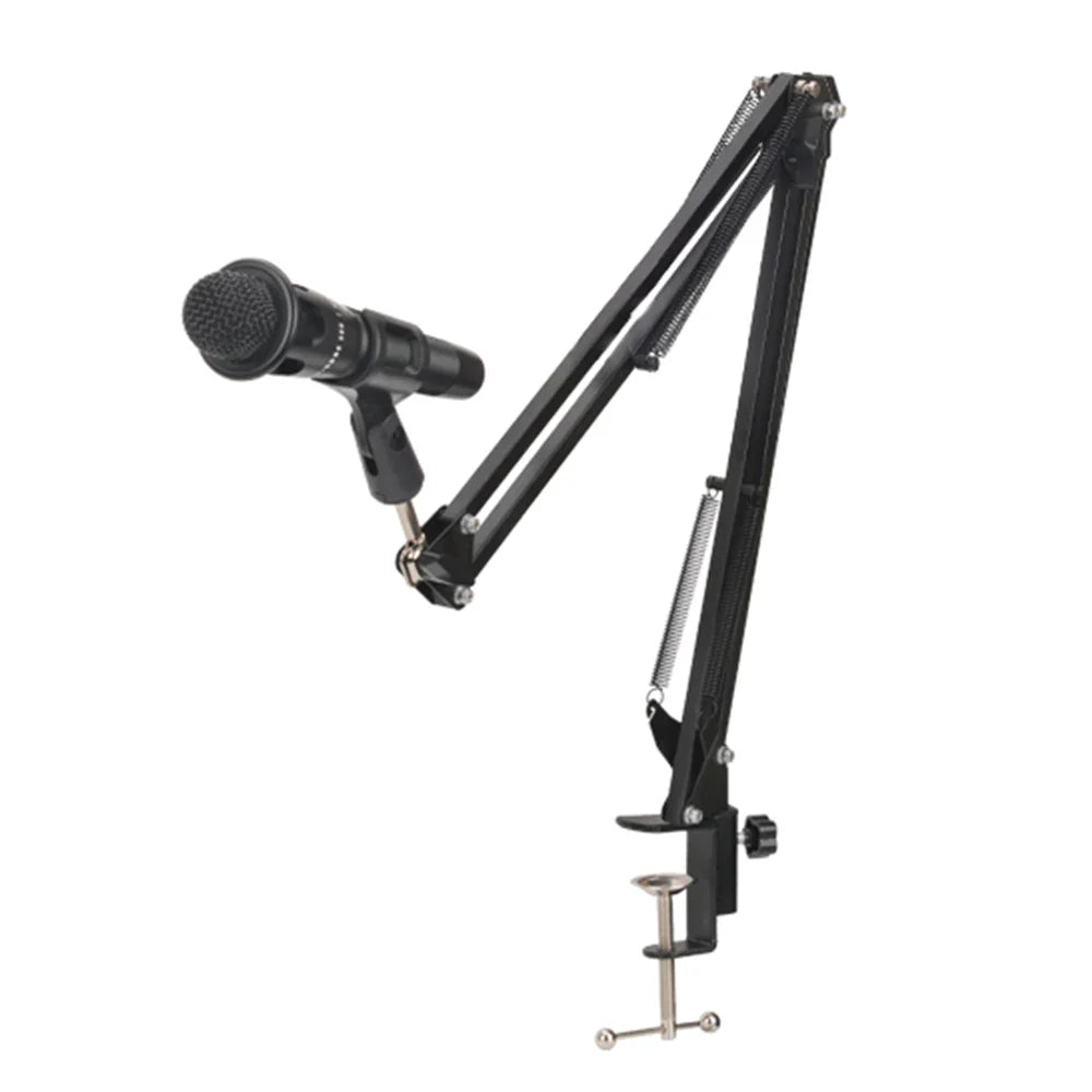 Professional Scissor Arm Stand for BM800 Microphone – Universal Shock Mount with Spider Cantilever Bracket and Mic Holder