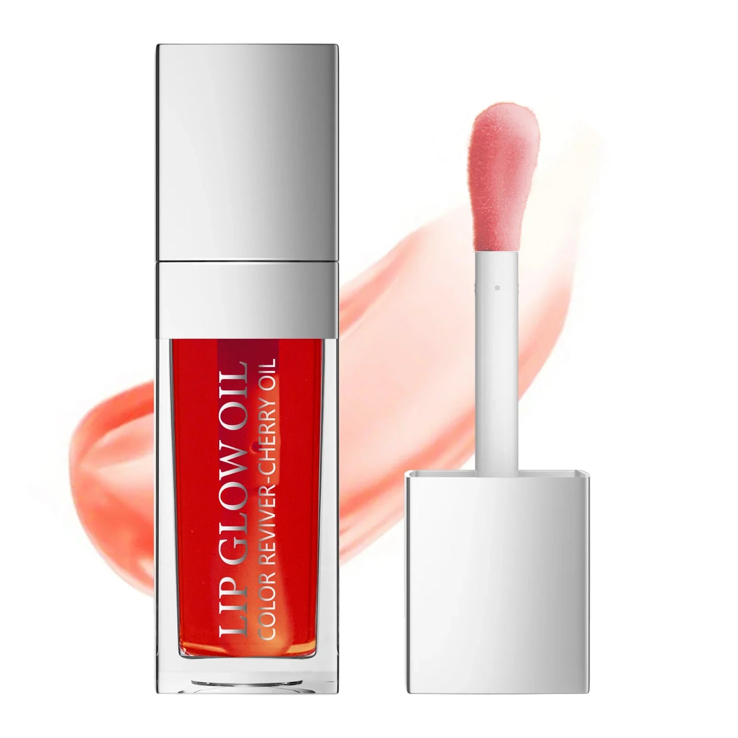 Crystal Jelly Lip Oil – Moisturizing & Plumping Tinted Lip Gloss for Sexy, Glossy Lips