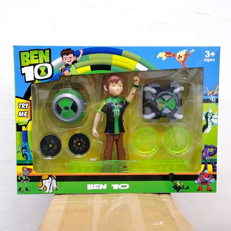 Omnitrix BEN10 Action Figure – Ben Tennyson Projection Watch with Sound & Light, Kids’ Smart Toy Gift