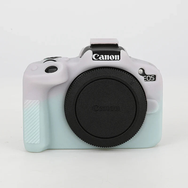 Textured Silicone Camera Case Cover for Canon EOS R50 — Protective Skin for Canon R50