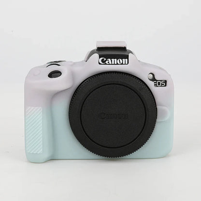 Textured Silicone Camera Case Cover for Canon EOS R50 — Protective Skin for Canon R50
