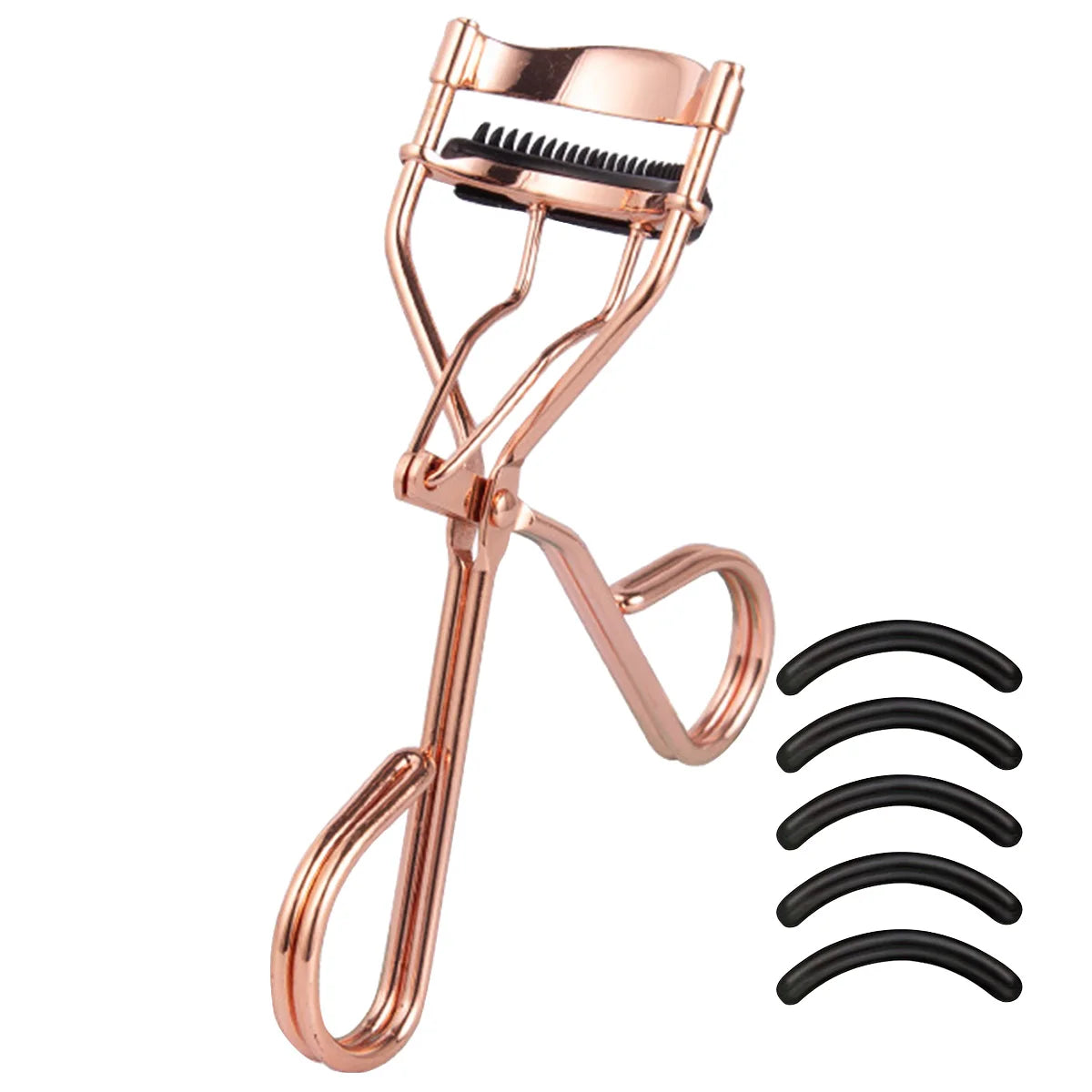 Professional Eyelash Curler with Replacement Pads – Precision Lash Curling Makeup Tool for Women