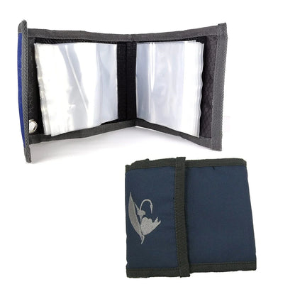 Aventik 10 Pocket Fishing Tackle Binder – Fly Fishing Leader Tippet Wallet & Storage Case for Tippet Line