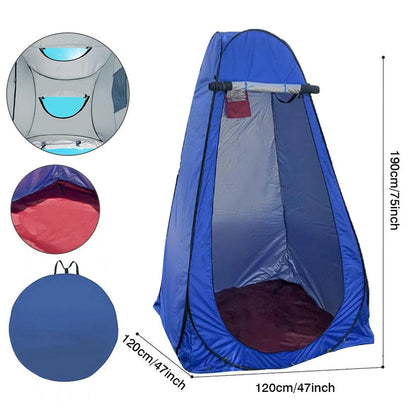Portable Outdoor Shower & Changing Tent – Privacy Shelter for Camping, Mobile Toilet, Fishing & Photography