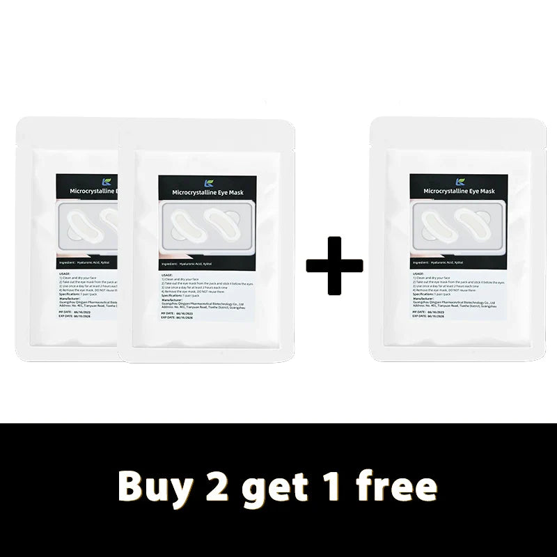 Micro-Needle Hyaluronic Acid Eye Patch – Anti-Wrinkle Moisturizing Eye Mask for Fine Lines Removal