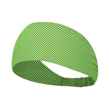 Cooling Sports Headband for Men & Women – Elastic Non-Slip Moisture-Wicking Sweatband for Running, Gym, Yoga & Hiking