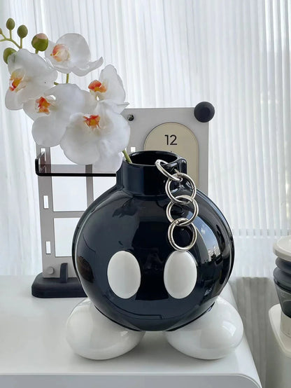 Original High-Style Ceramic Boom Vase – Ins-Style Home Decoration for Living Room, Corridor, Entrance & Balcony