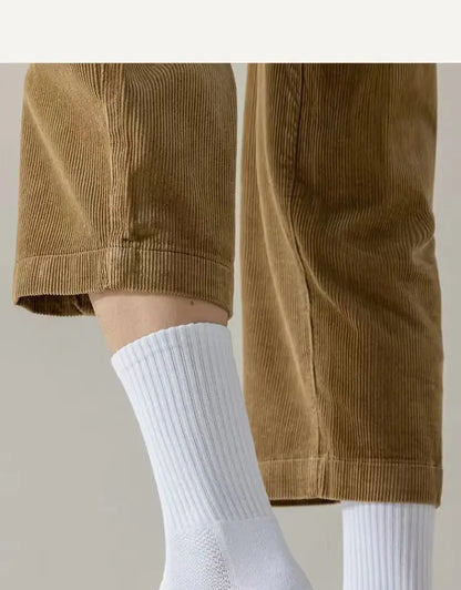 Men’s Winter Cotton Socks – Deodorant, Thickened Towel Bottom with Velvet, Mid-Tube Sports & Basketball Socks