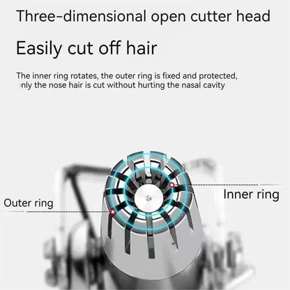🧔✨ Barbeador Elétrico Portátil Masculino – Poda Precisa e Indolor em Qualquer Lugar!