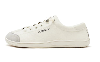 HOBIBEAR Zero Drop Barefoot Shoes – Wide Toe Minimalist Canvas Sneakers for Men & Women