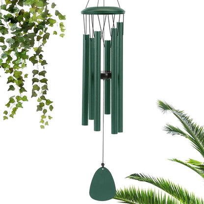 26 Inch Outdoor Wind Chimes - Decorative Garden, Porch & Balcony Hanging Chime for Farmhouse Decor