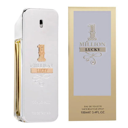 Hot Million Gold Perfume for Men & Women, Seductive Leather Notes, 100ml Valentine's Day Gift