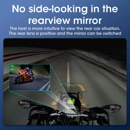 7-Inch Motorcycle GPS Navigation with Wireless Apple CarPlay & Android Auto – Waterproof Touchscreen Display, BT Connectivity, IPX7
