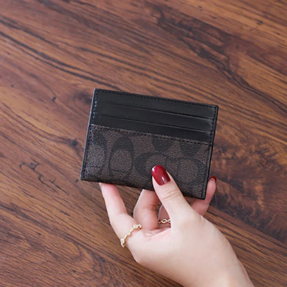Luxury PU Leather Wallet for Women – Multi-Function Card Holder & Small Purse | Stylish Women's Card Bag