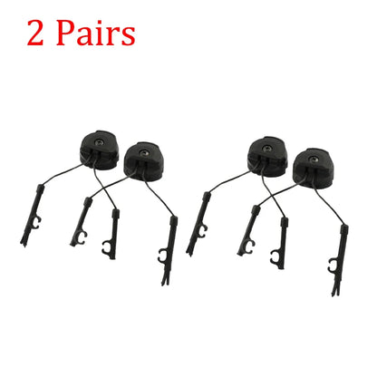 Tactical Headset Bracket – Ops Core Helmet ARC Rail Adapter Set for Comtac II Series Military Noise Cancelling Headset