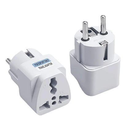 Universal Travel Plug Adapter – AU/UK/US to EU Power Socket Converter AC Outlet