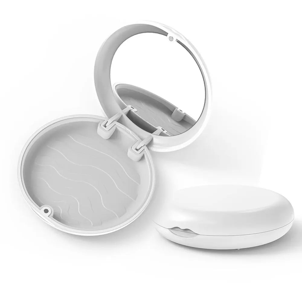 Orthodontic Retainer Case – Invisible Braces Aligner Storage Box for Dental Mouth Guard & Oral Hygiene