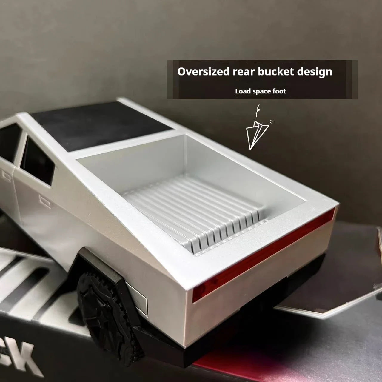 Tesla Pickup RC Car Model | Drop-Resistant Simulation Toy with Color Box for Kids & Christmas Gifts