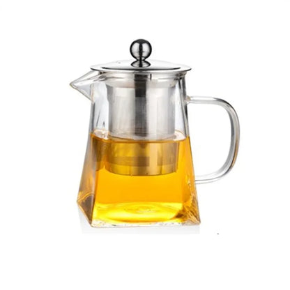 Glass Teapot with Infuser Tea Set - Kettle Maker Jug for Home, Kitchen, Dining & Bar Teaware