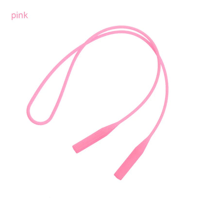 Silicone Eyeglasses Strap - Elastic Anti-Slip Sports Band, Sunglasses Chain & Cord Holder String Ropes