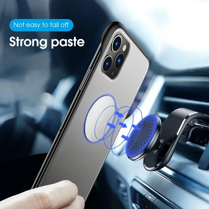 Magnetic Phone Holder for Car - Universal Iron Sheet Disk Sticker Mount for All Smartphones