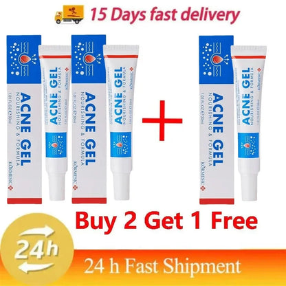 Effective Acne Removal Cream 30g – Anti-Acne Gel for Redness, Pimples, Deep Pore Cleaning & Oil Control Skin Care