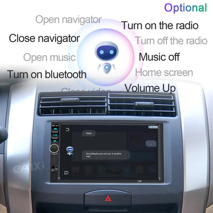 CAIXI 2Din Android 14 Car Radio — Universal CarPlay GPS Multimedia Autoradio for Toyota, Nissan, Jeep, Hyundai, Kia, Chevrolet, VW & Fiat