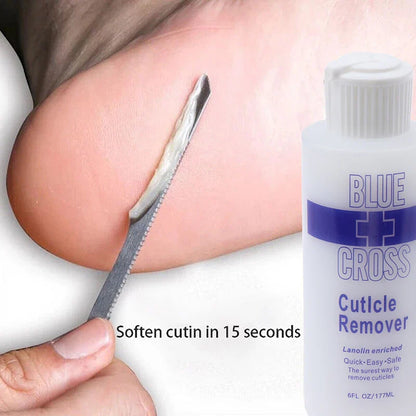 30ml/177ml Foot Cuticle Remover & Dead Skin Exfoliator – Callus Softener Foot Mask for Pedicure Nail Care