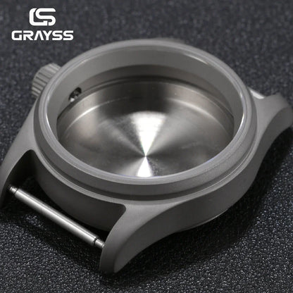 T2 Titanium & Steel Diving Watch Case - 20BAR Waterproof NH34 NH35 NH38 NH70 Watch Parts