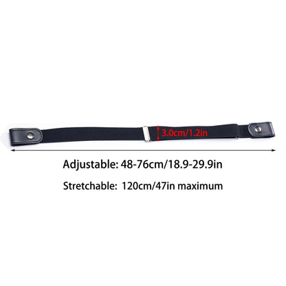 No Buckle Stretch Elastic Waist Belt: Buckle-Free Belt for Women & Girls Jeans Pants Dress - No Bulge, No Hassle Belts