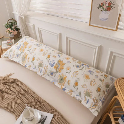 Skin-Friendly Couple Pillowcase – Cozy Polyester Hugging Pillow Cover, Large 120/150/180cm