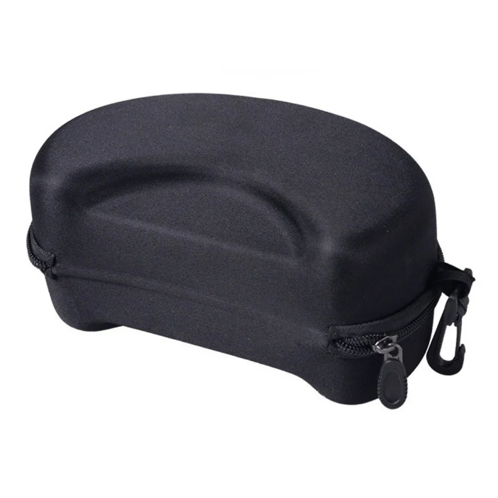Portable EVA Ski Glasses Protector Case for Snowboard & Skiing Eyewear - Zipper Hard Box Holder (No Goggles)