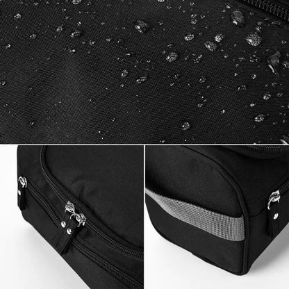 Portable Waterproof Makeup Bag – Unisex Cosmetic Organizer and Toiletry Hanging Pouch for Women and Men