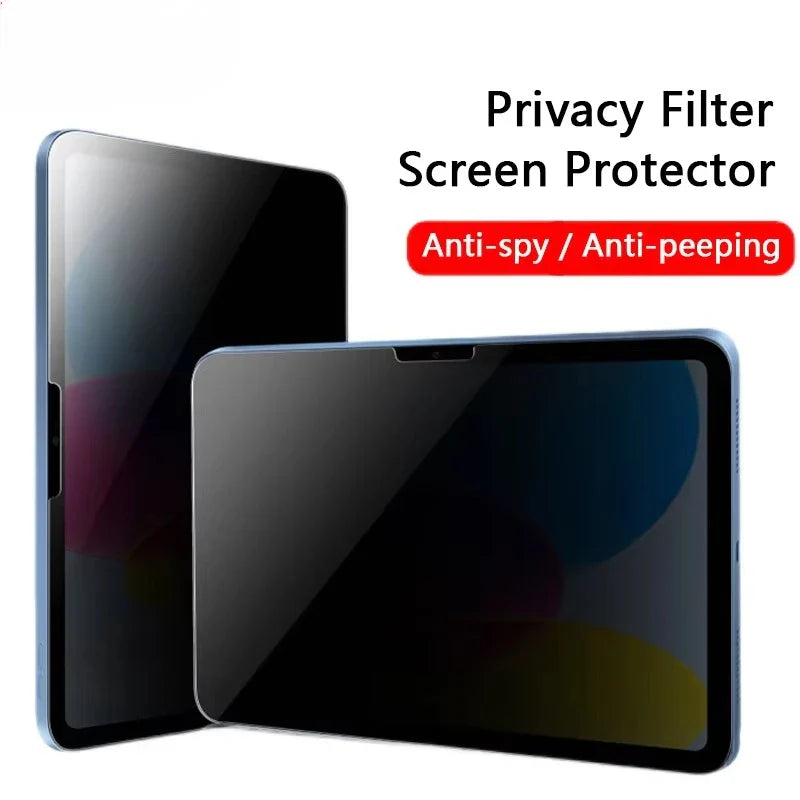 iPad & 2025 Tablet Anti-Peeping Screen Protector – 11" Air A16 M3 & 13" Full-Screen Privacy Film