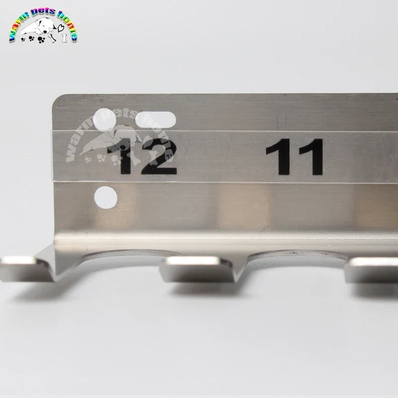 304 Stainless Steel Endotracheal Tube Rack — Intubation Hanger & Trachea Cannula Holder for Veterinary Clinic