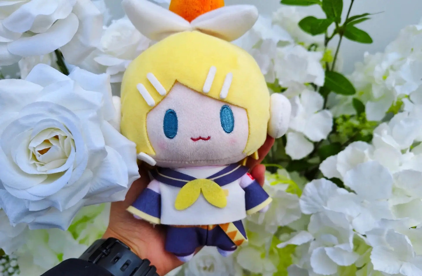 15cm Hatsune Miku Plush Toy – Kawaii Kagamine Len & Rin Stuffed Doll Collection, Perfect Kid Gift Ornament