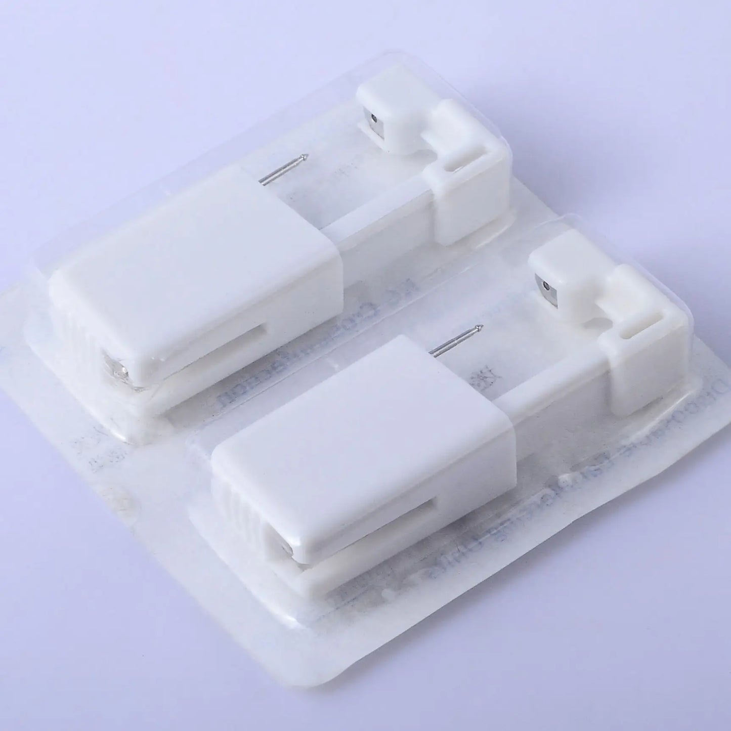 1PC 316L Surgical Steel Ear Stud - Disposable Sterile Piercing Stud with Safe Ball Buckle Set, Body Piercing Jewelry