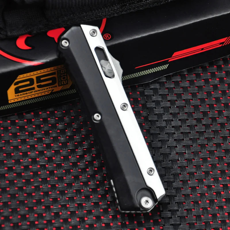 GK Series Mini Micro Tactical Pocket Knife – M390 Steel Zinc Alloy Handle EDC Outdoor Camping & Self-Defense Tool