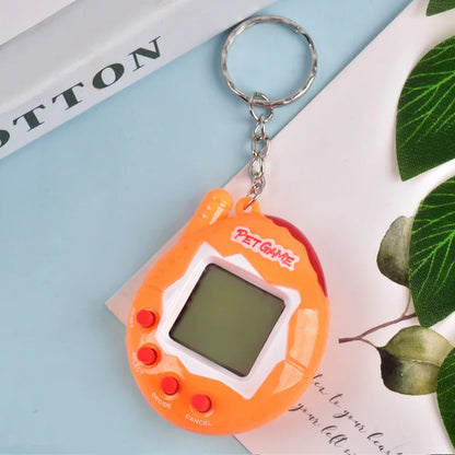 Transparent Electronic Tamagotchi – 168 Pets in One Virtual Cyber Digital Toy, Nostalgic Pixel Fun Play