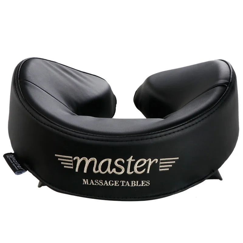 Massage Bed Beauty Pillow - U-Shaped Face, Head & Neck Support Cushion for Massage Tables
