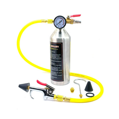 A/C System Flush Canister Gun Kit – R134a, R12, R22, R410a, R404a Air Conditioner Cleaner Set